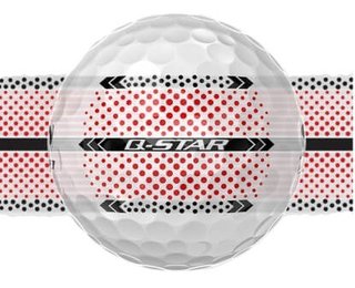 Srixon Q-Star Ultispeed Trackline piłki golfowe