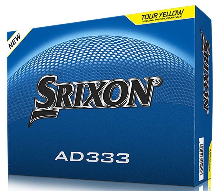 Srixon AD333 piłki golfowe, żółte