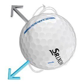 Srixon AD333 piłki golfowe, żółte