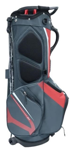 Srixon Saturday stand bag, charcoal/red