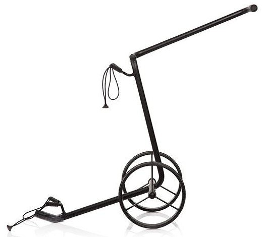 JuStar Black 2-Wheeled wózek golfowy