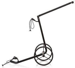 JuStar Black 2-Wheeled wózek golfowy