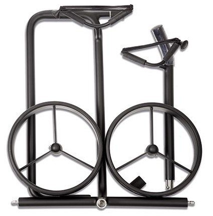 JuStar Black 2-Wheeled wózek golfowy