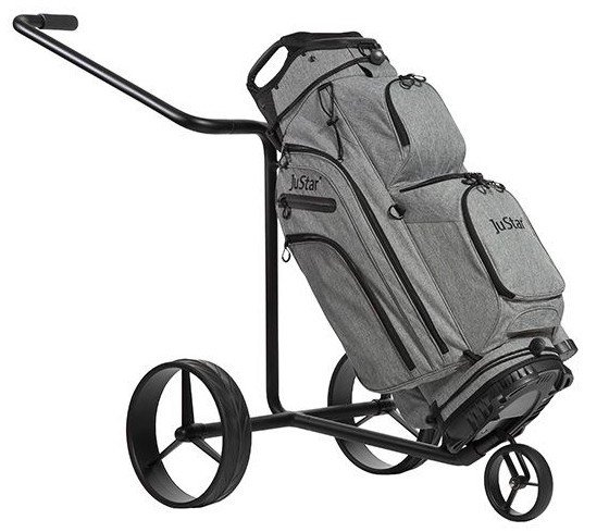 JuStar Black 3-Wheeled wózek golfowy