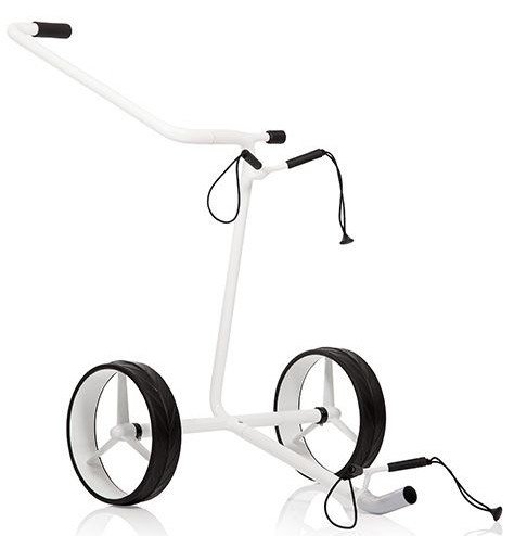 JuStar White 2-Wheeled wózek golfowy