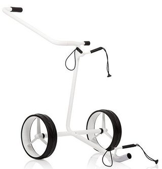 JuStar White 2-Wheeled wózek golfowy