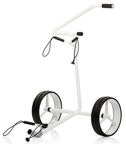 JuStar White 2-Wheeled wózek golfowy