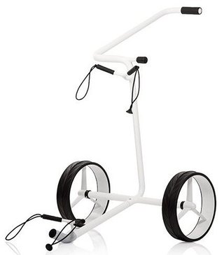 JuStar White 2-Wheeled wózek golfowy