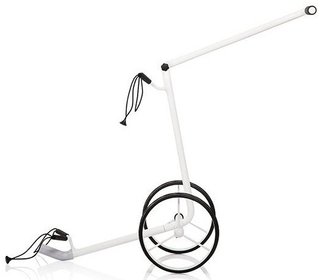 JuStar White 2-Wheeled wózek golfowy