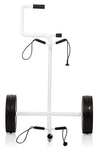 JuStar White 2-Wheeled wózek golfowy