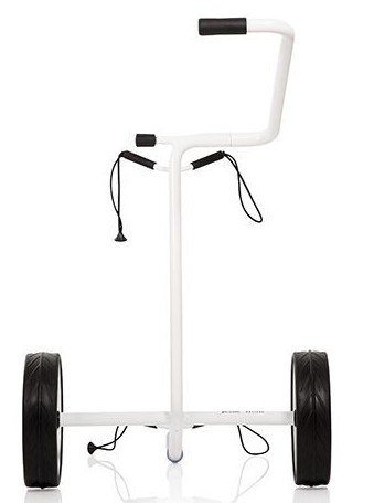 JuStar White 2-Wheeled wózek golfowy
