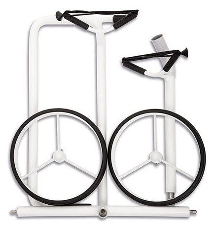 JuStar White 2-Wheeled wózek golfowy