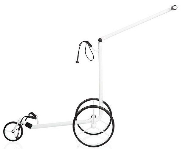 JuStar White 3-Wheeled wózek golfowy
