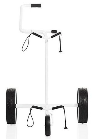 JuStar White 3-Wheeled wózek golfowy