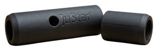 JuStar część zamienna gumowana rączka wózka do elektrycznych wózków JuStar Titan Classic i JuStar Carbon Light, czarna