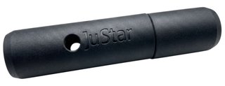 JuStar część zamienna gumowana rączka wózka do elektrycznych wózków JuStar Titan Classic i JuStar Carbon Light, czarna