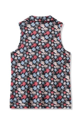 Travis Mathew Course Time damskie polo, black/floral