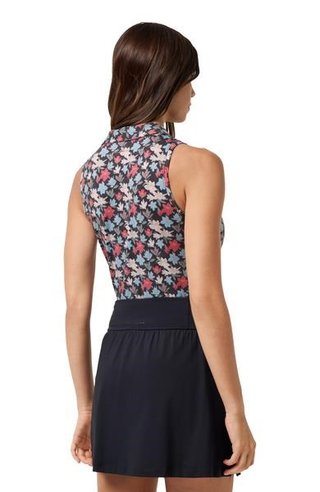 Travis Mathew Course Time damskie polo, black/floral