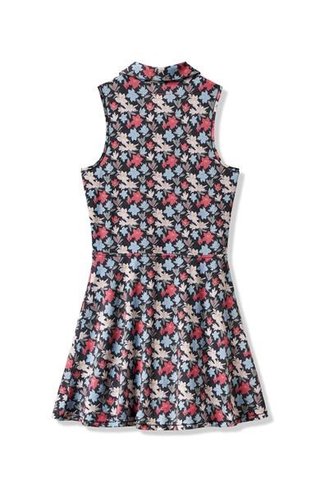 Travis Mathew Featherweight Course Time damska sukienka, black/floral
