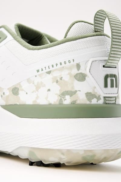 Travis Mathew The NuAge Mega męskie buty golfowe, biało/zielone