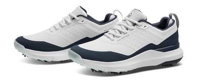Travis Mathew The NuAge Mega mens golf shoes, cool white/total eclipse