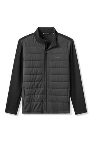 Travis Mathew Point of Sail Full Zip męska kurtka, czarna