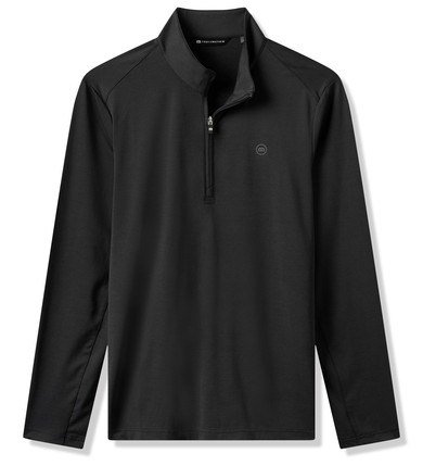 Travis Mathew Heater Pro 1/4Zip męska bluza, czarna