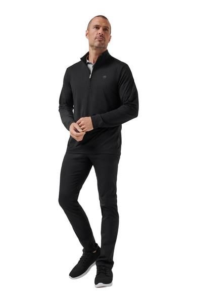 Travis Mathew Heater Pro 1/4Zip męska bluza, czarna