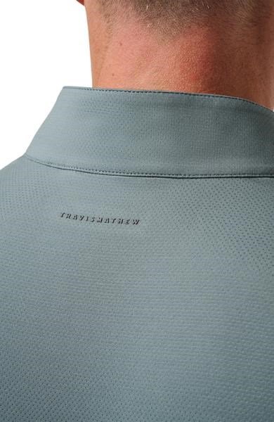 Travis Mathew Heater Pro 1/4Zip męska bluza, balsam green