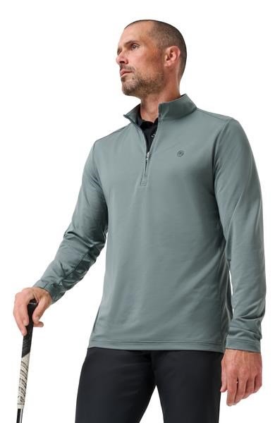 Travis Mathew Heater Pro 1/4Zip męska bluza, balsam green