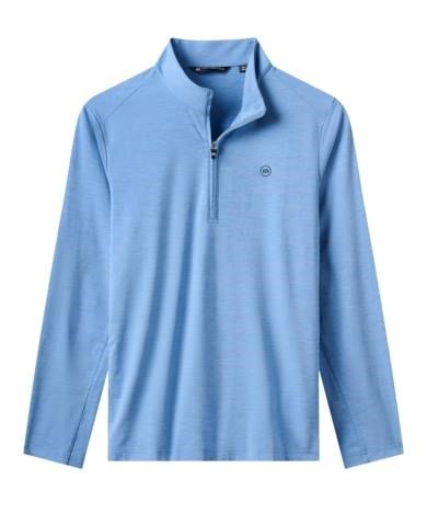 Travis Mathew Heater Pro 1/4Zip męska bluza, pacific coast