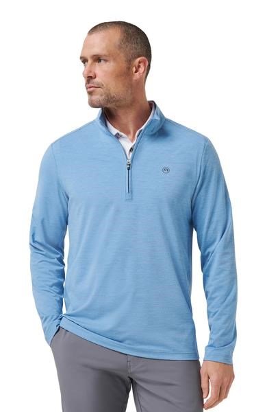 Travis Mathew Heater Pro 1/4Zip męska bluza, pacific coast