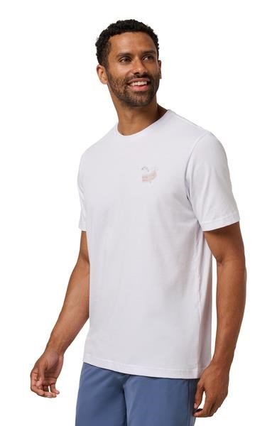 Travis Mathew Founding Member Tee koszulka męska, białe