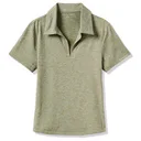 Travis Mathew Skyloft Light damskie polo, heather oil green