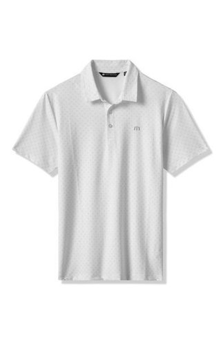 Travis Mathew Featherweight Salt Breeze męskie polo, białe