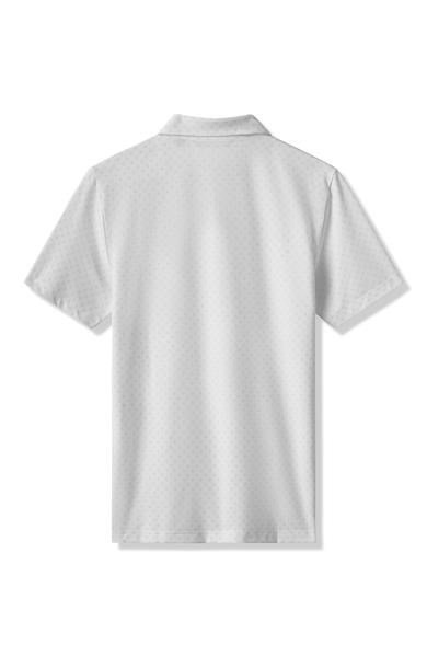 Travis Mathew Featherweight Salt Breeze męskie polo, białe