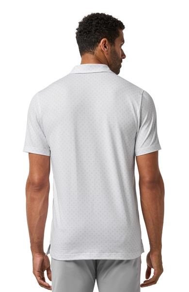 Travis Mathew Featherweight Salt Breeze męskie polo, białe