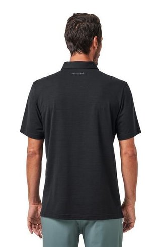 Travis Mathew The Heater męskie polo, czarne