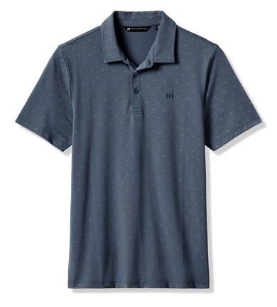 Travis Mathew Performance Jersey Wave męskie polo, bering sea