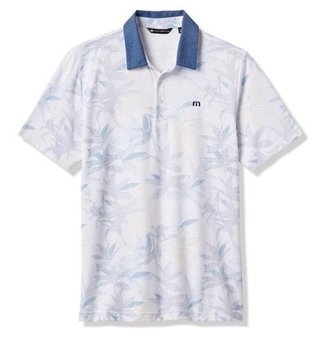 Travis Mathew Featherweight Drift męskie polo, białe