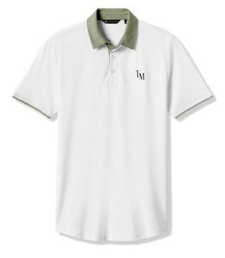 Travis Mathew AB Energy męskie polo, białe