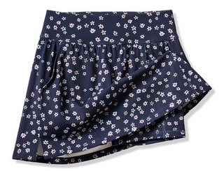 Travis Mathew Moveknit Game Set Match spódnica golfowa, navy blazer multi