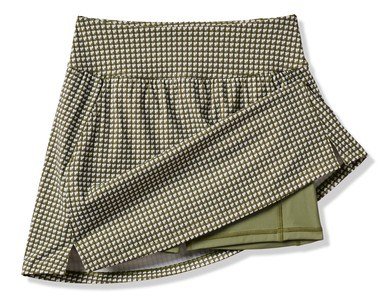 Travis Mathew Moveknit Game Set Match spódnica golfowa, oil green multi