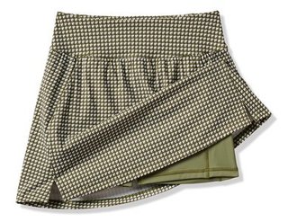 Travis Mathew Moveknit Game Set Match spódnica golfowa, oil green multi
