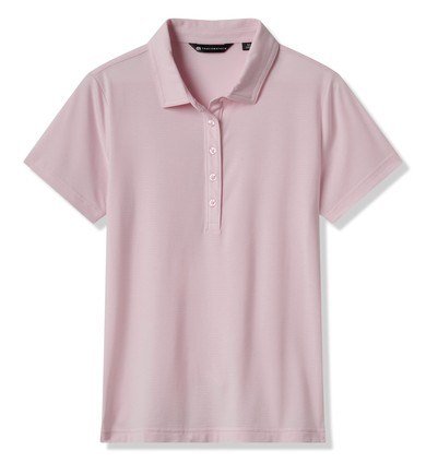 Travis Mathew Heater damskie polo, lilac snow