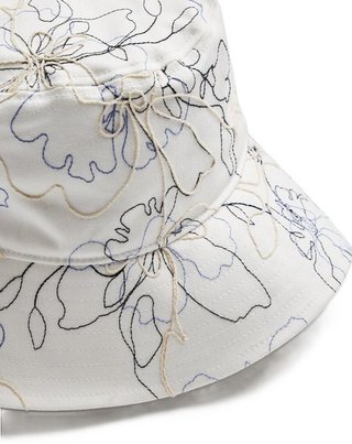 Travis Mathew Island Sol damski kapelusz, weiss denim multi