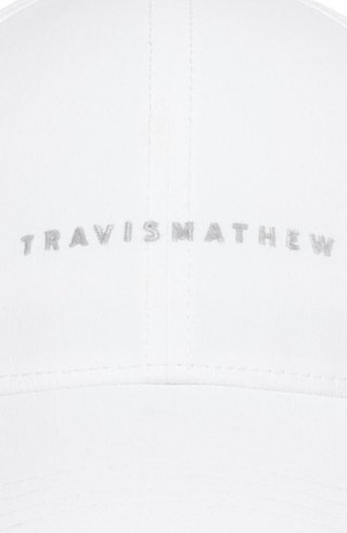 Travis Mathew Moonshadow damska czapka z daszkiem, biała