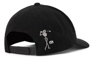Travis Mathew Golf Sucks męska czapka z daszkiem, czarna