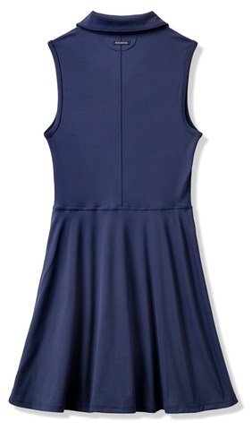 Travis Mathew Moveknit Sleeveless Polo damska sukienka, granatowa