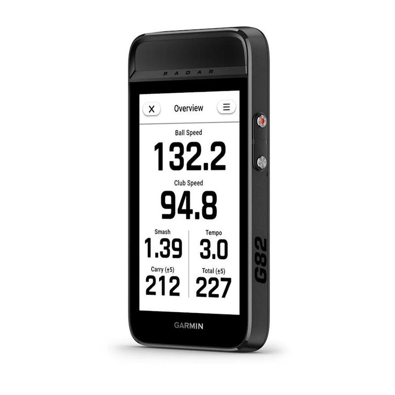 Garmin Approach® G82 Launch Monitor and Premium GPS Golf Handheld